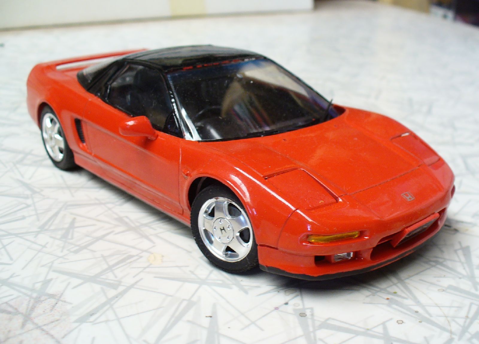 Big Dreams, Small Size: Exotics and Halo Cars In Scale 4 HondaNSX1