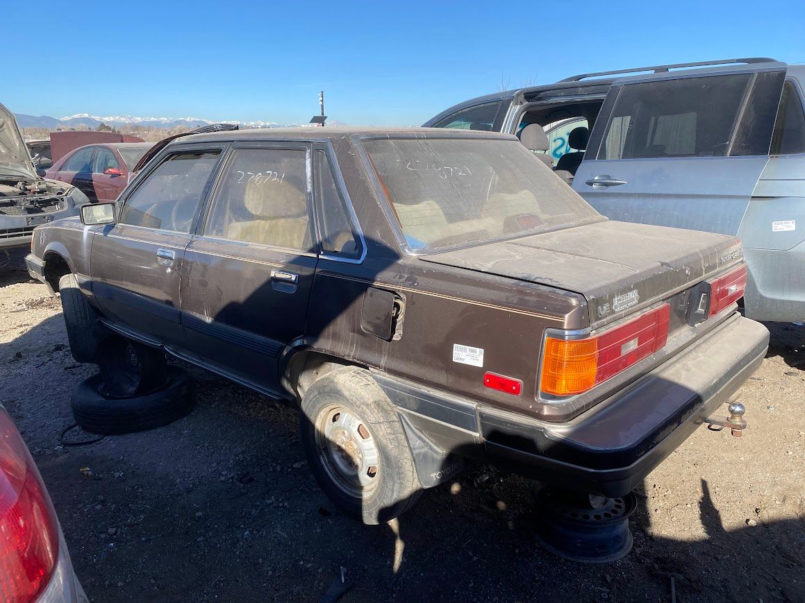 Junkyard Classic: The 516,675 Mile 1986 Toyota Camry LE 10 1986 Toyota Camry LE with 516675 miles