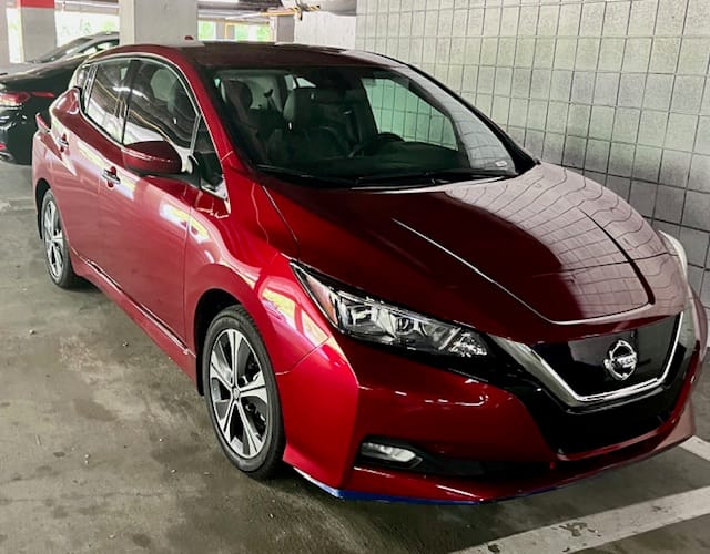 My 2020 Nissan Leaf - Low Expectations, Great Results 1 2020 Nissan Leaf on a parking lot