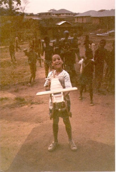 Joe Dennis in Liberia 1983 84