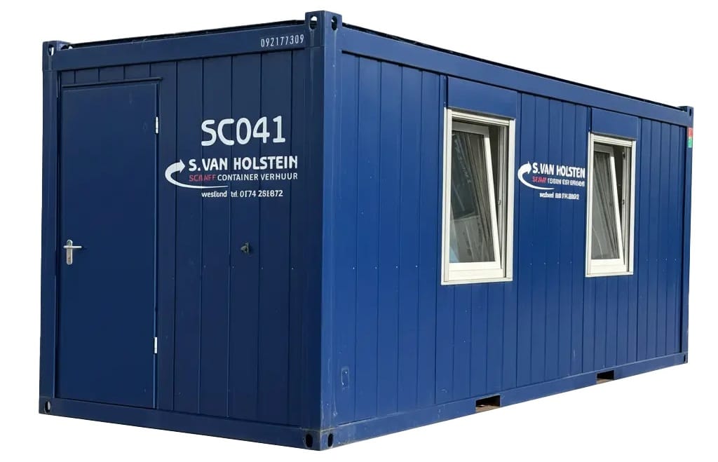 S. van Holstein - portable cabin 20ft
