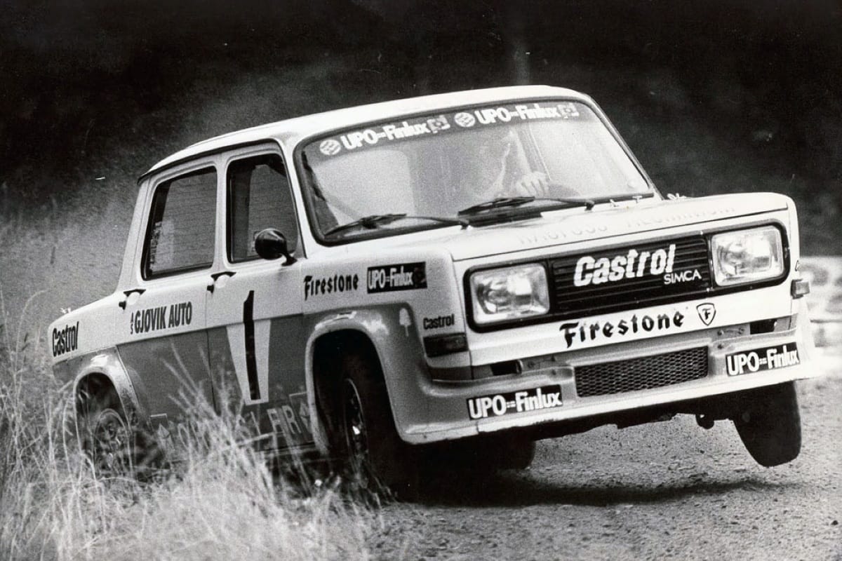 1973 Simca 1000 Rallye 2 – Hyperactive Retirement 14 Simca 1978