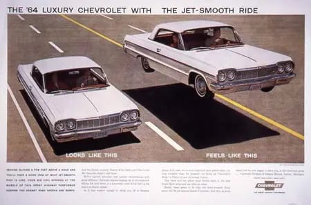 "High Clearance Vehicles Only": Can A Stock Promaster Van Make It To Saline Valley Hot Springs (And Out Again)? - Death Valley Days 53 a chevroletads 1964resized