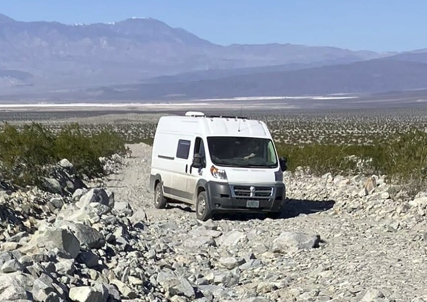"High Clearance Vehicles Only": Can A Stock Promaster Van Make It To Saline Valley Hot Springs (And Out Again)? - Death Valley Days 50 a crop
