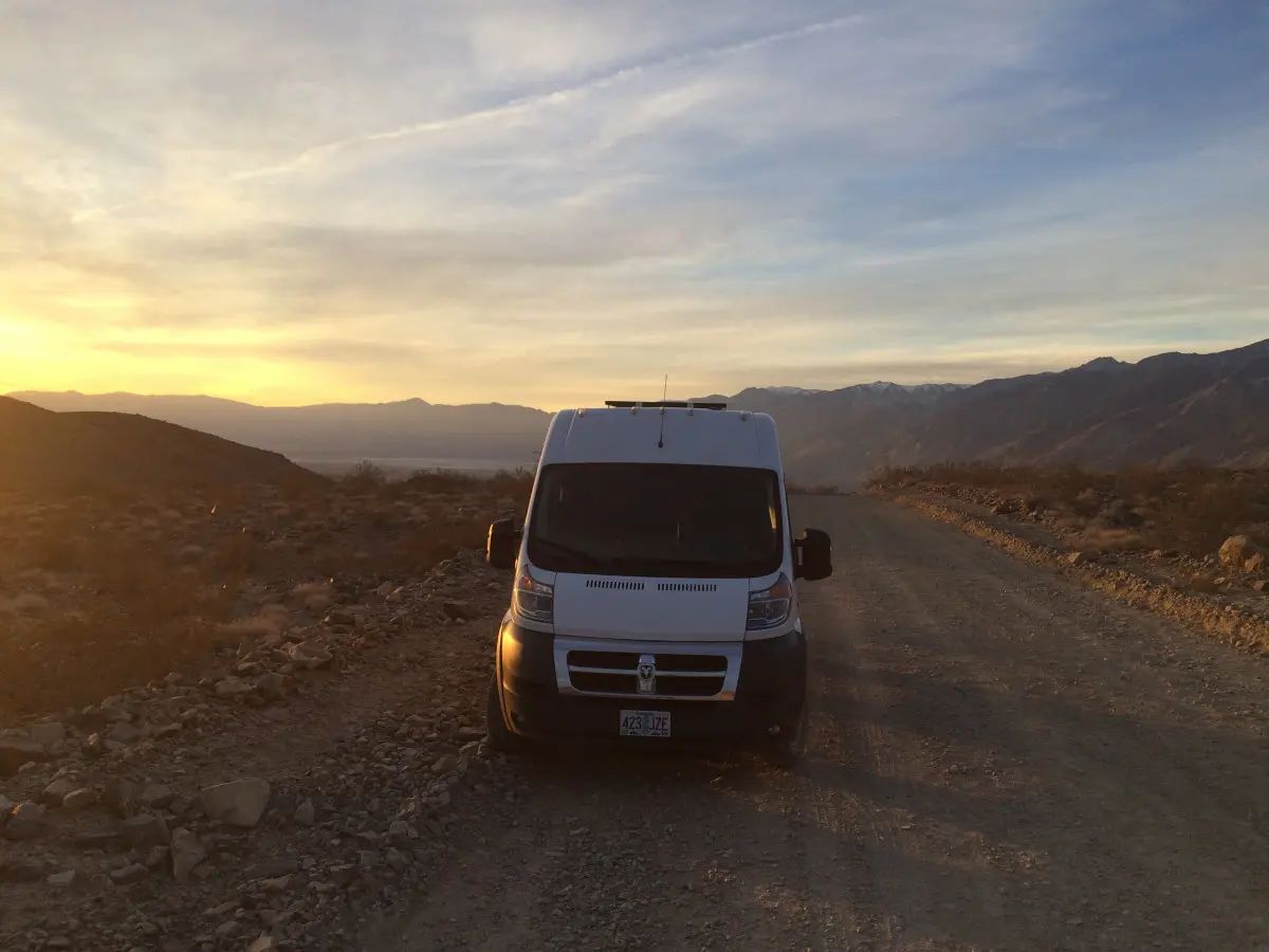 "High Clearance Vehicles Only": Can A Stock Promaster Van Make It To Saline Valley Hot Springs (And Out Again)? - Death Valley Days 2 a sl