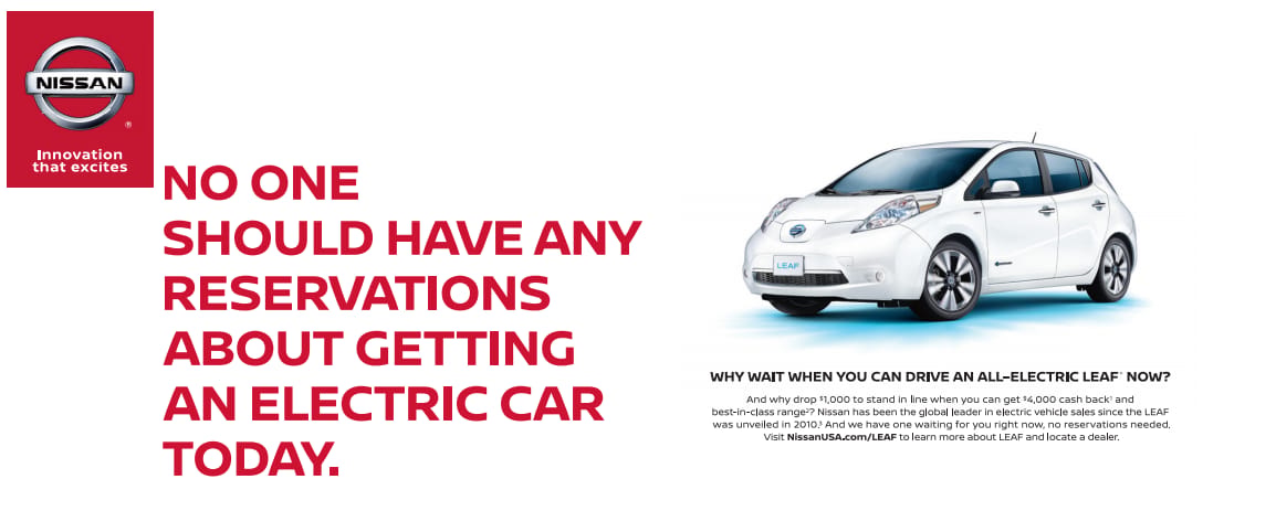nissan ad