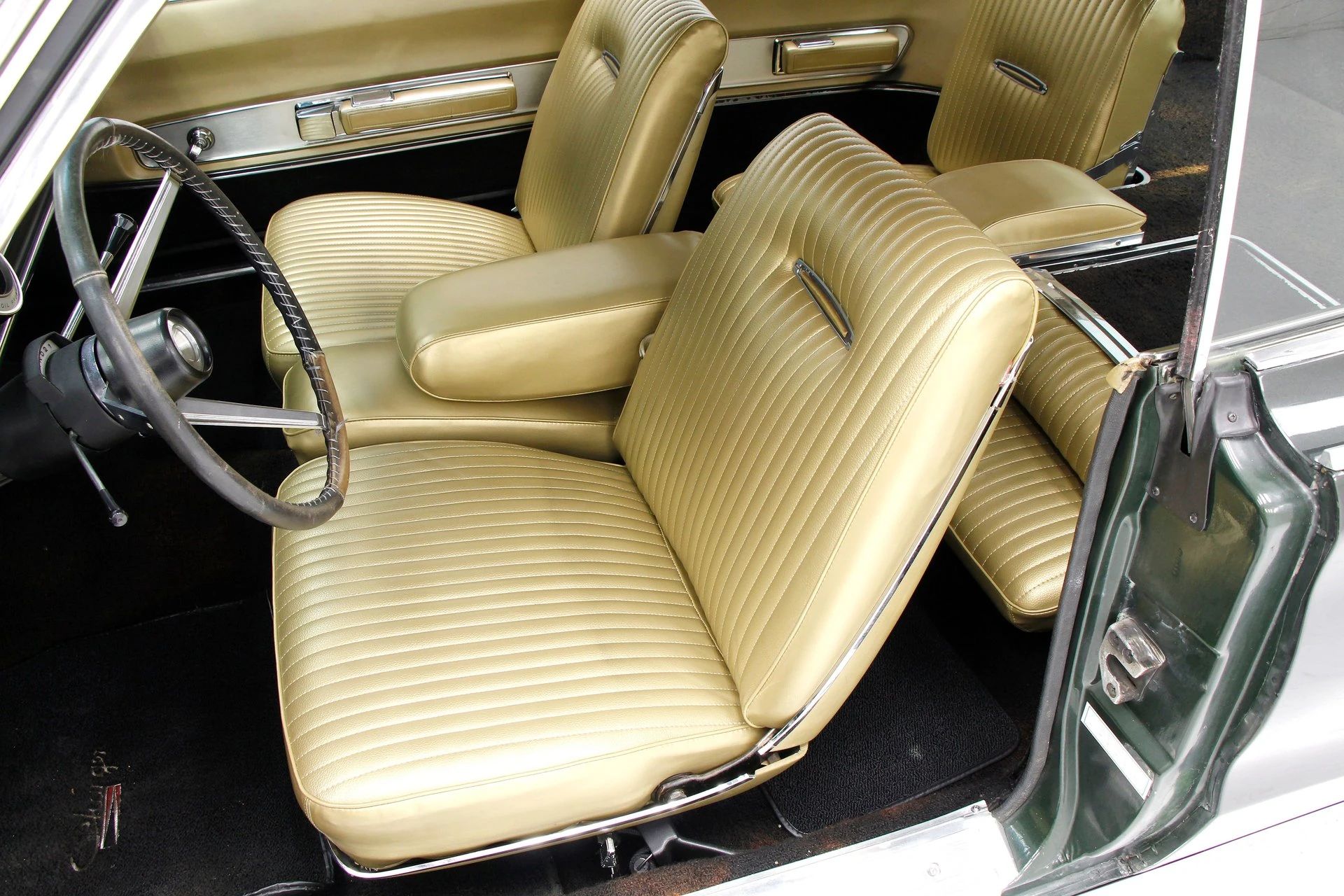 Interior of a 1967 Dodge Charger
