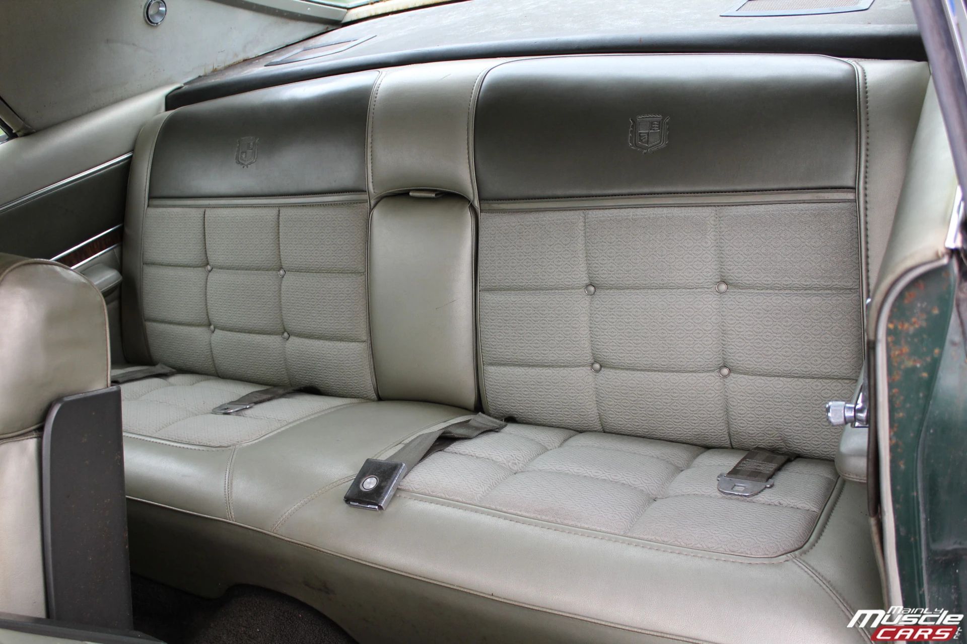 Vintage Car Life Review: 1967 Mercury Marquis — "Has The American Public Gone Soft?" 5 Back seat of a 1967 Mercury two-door hardtop