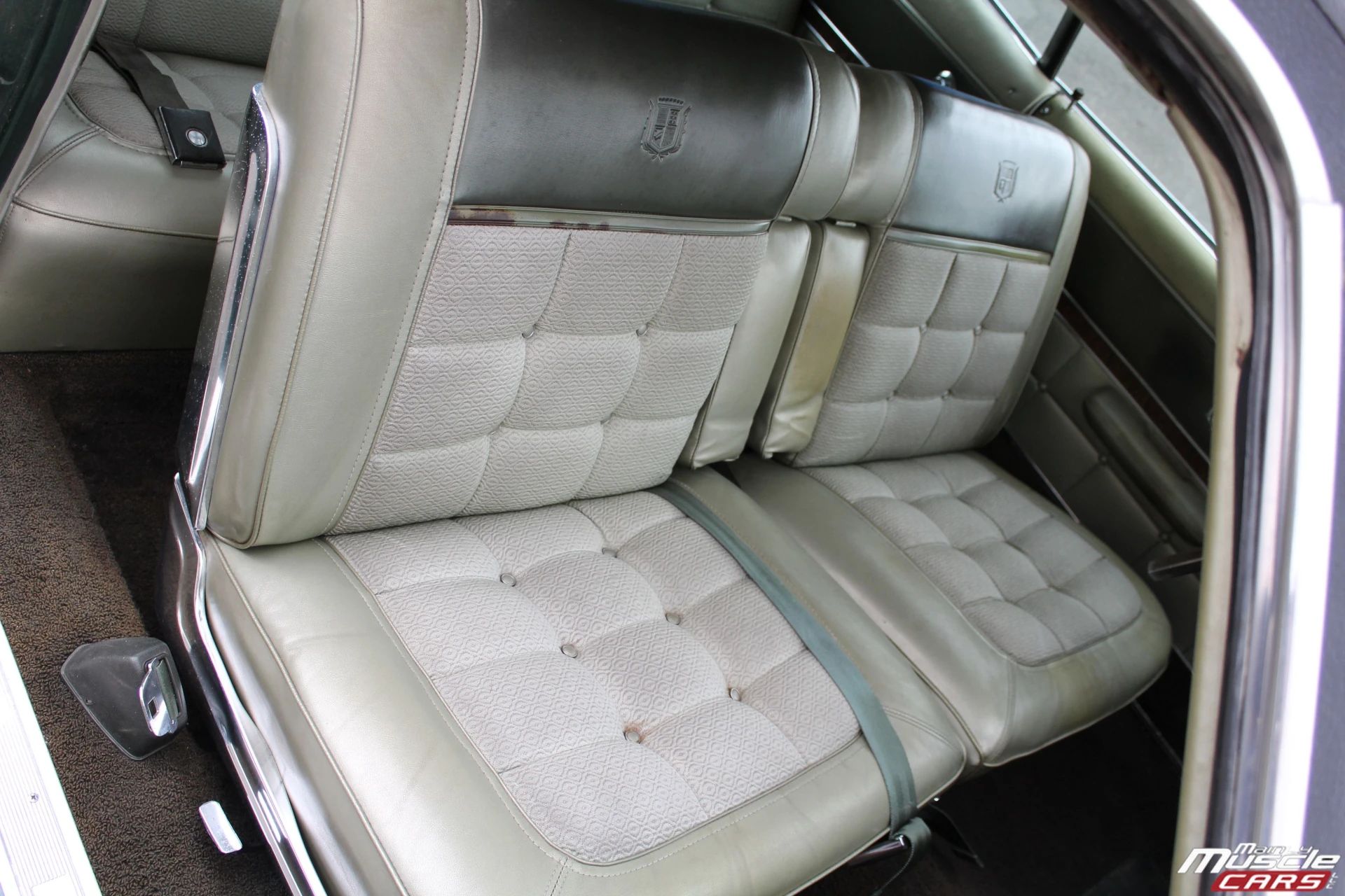 Vintage Car Life Review: 1967 Mercury Marquis — "Has The American Public Gone Soft?" 8 Split bench front seat of a 1967 Mercury