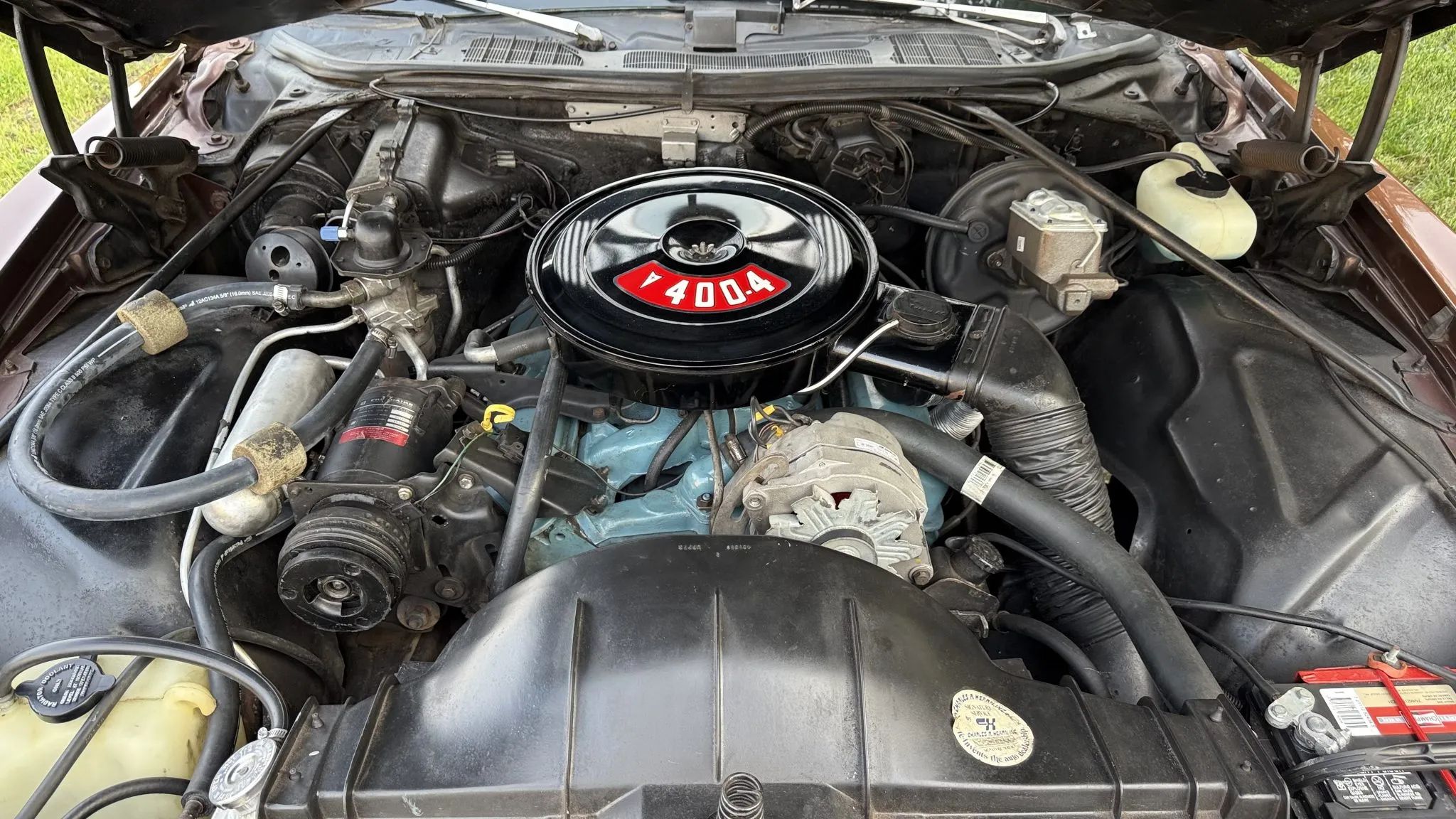 400-4 engine in a 1973 LeMans
