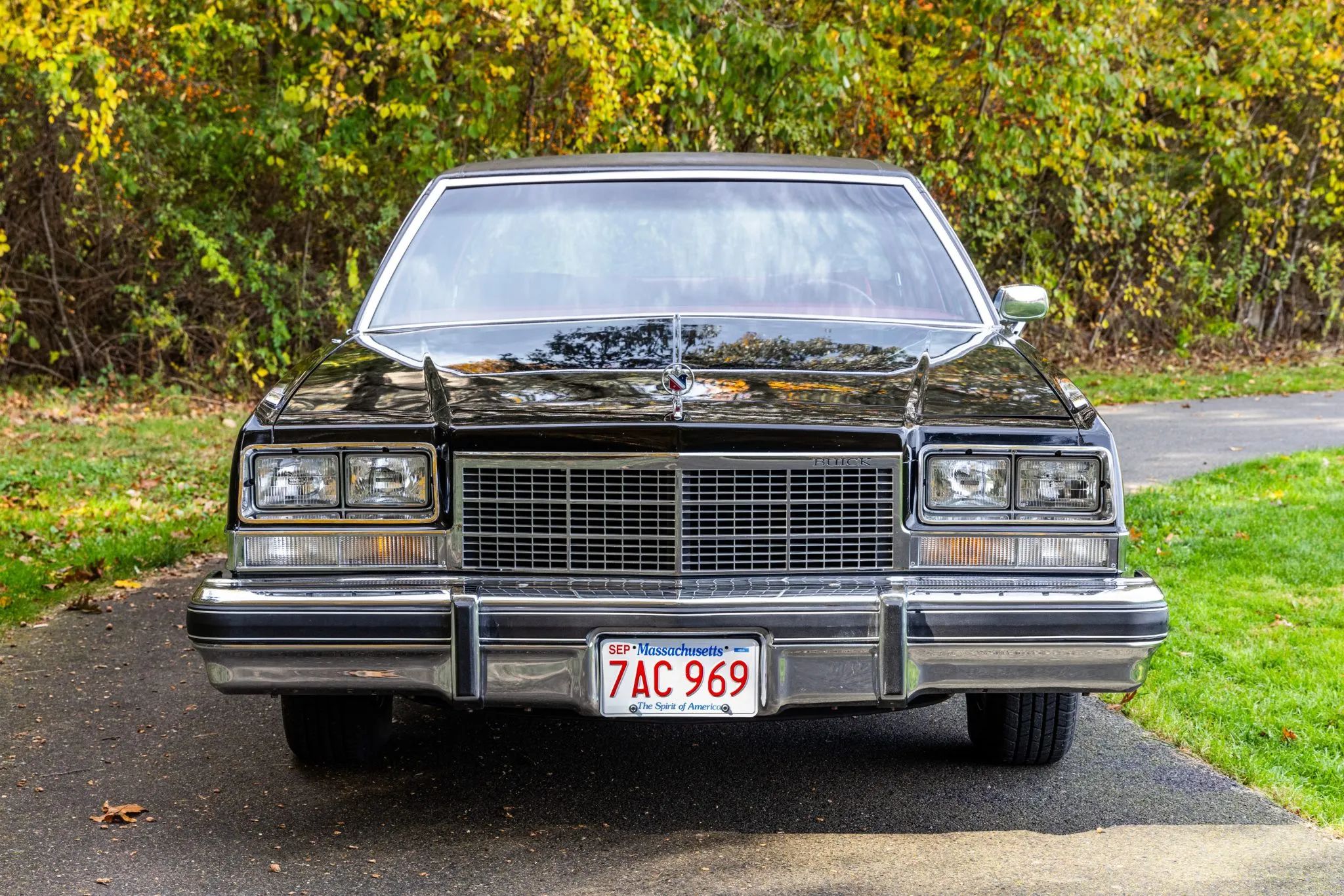 Front view of a 1977 Buick Electra sedan