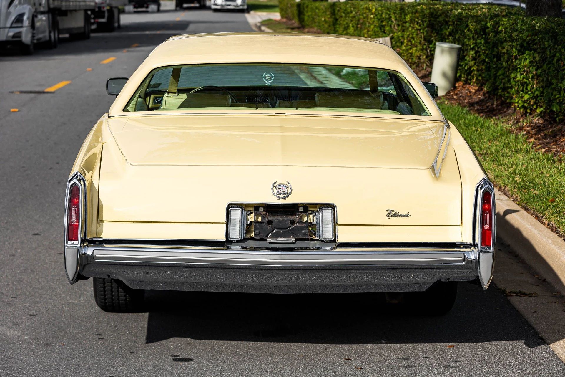 Rear view of a 1978 Eldorado