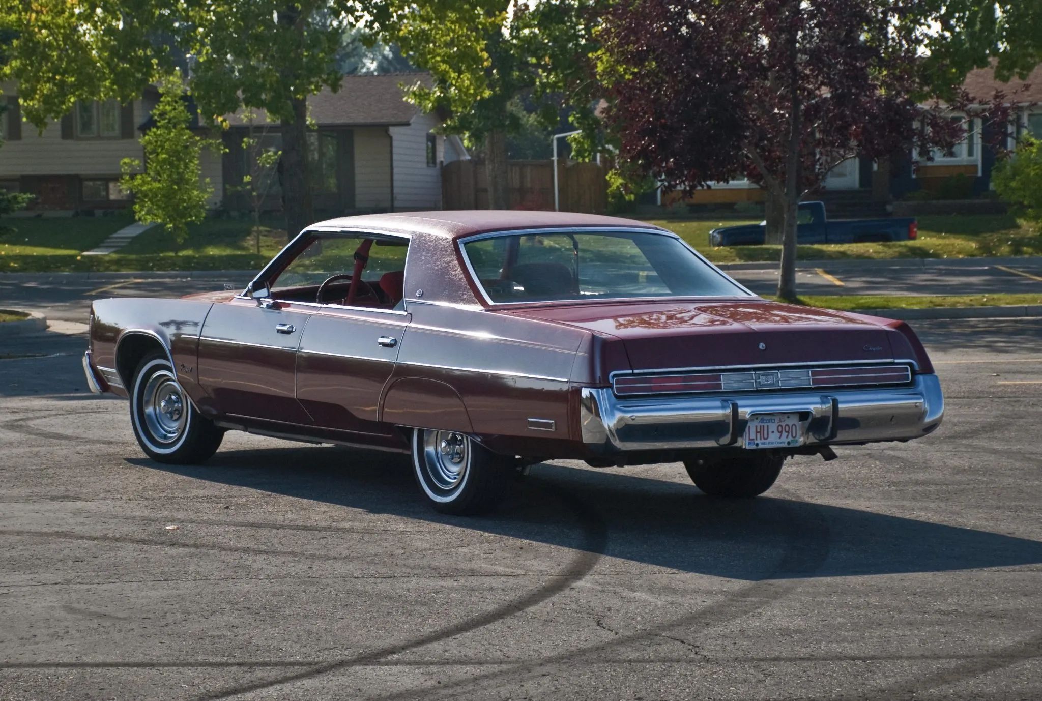 Left rear 3q view of a 1978 Chrysler four-door
