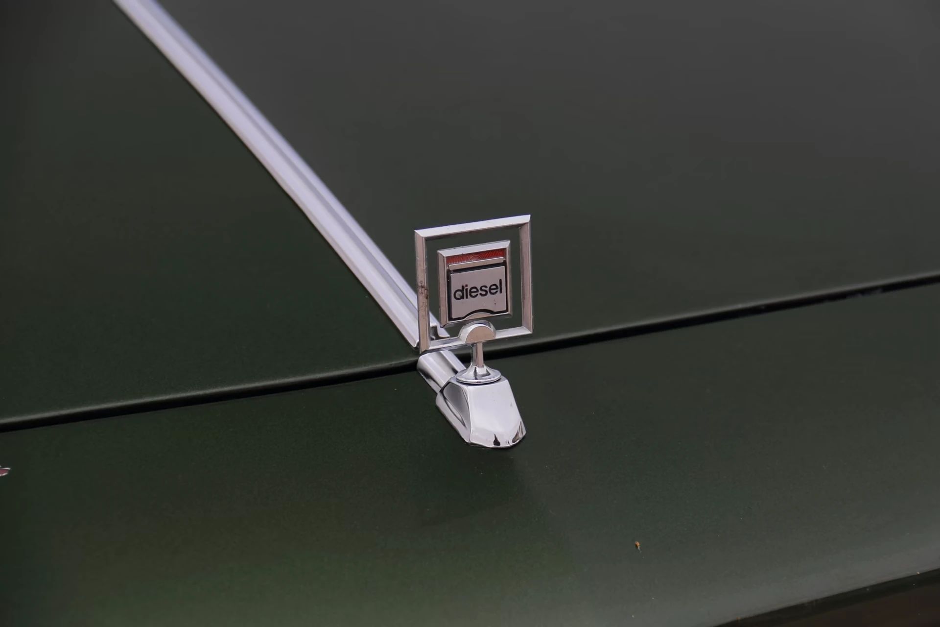 1980 Oldsmobile Delta 88 Royale Coupe With Diesel V-8: Disco-Era Diesel Survivor 7 "DIESEL" hood ornament
