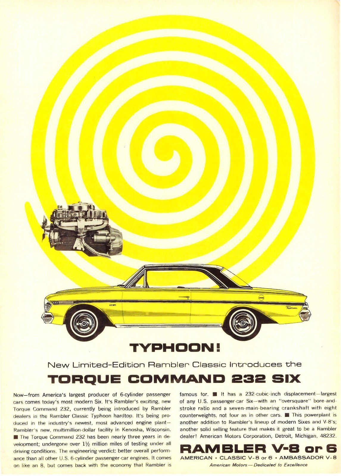 1964 Rambler 770 Typhoon - America's Newest And Hottest Six Cylinder Engine Gets A Stylish Wrapper 4 4966081706 8947c15b2f h