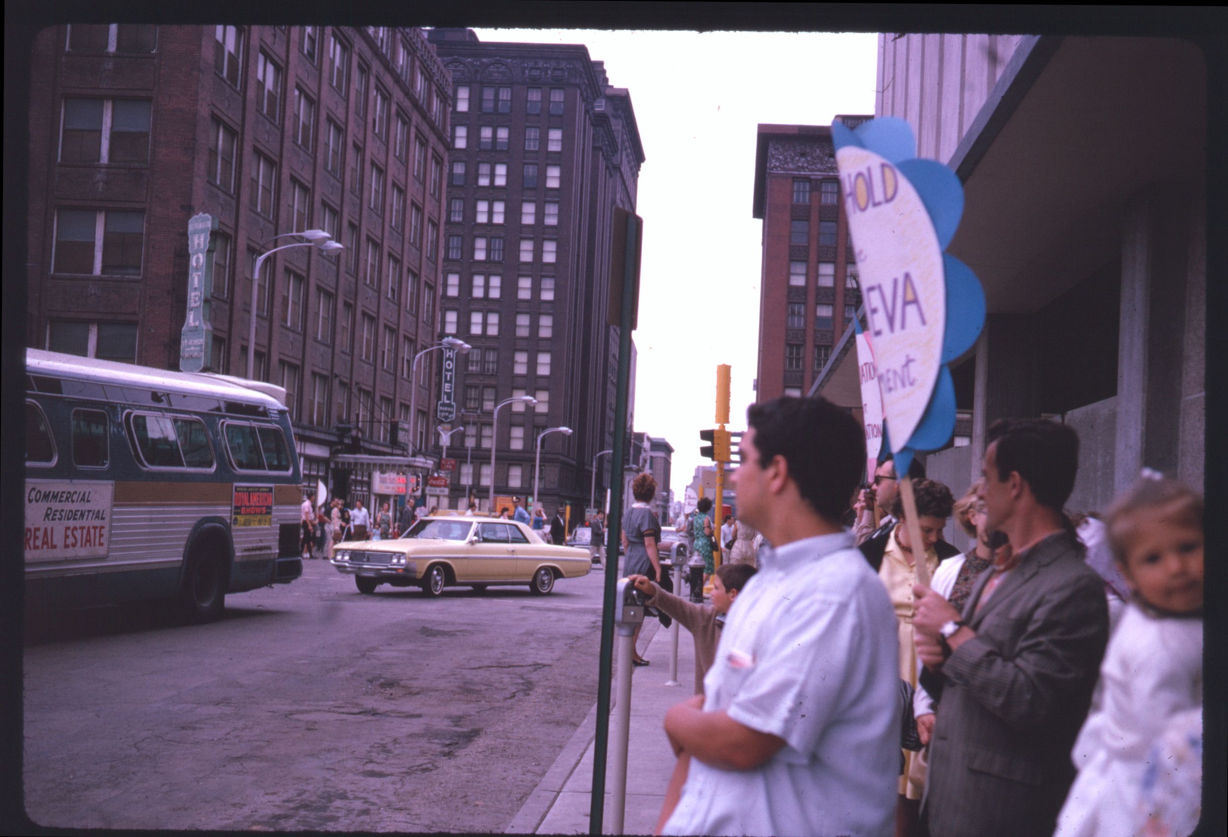 Vintage Photos Of Cars From My Family Archives - 1963-75 11 65may stlouis peace march