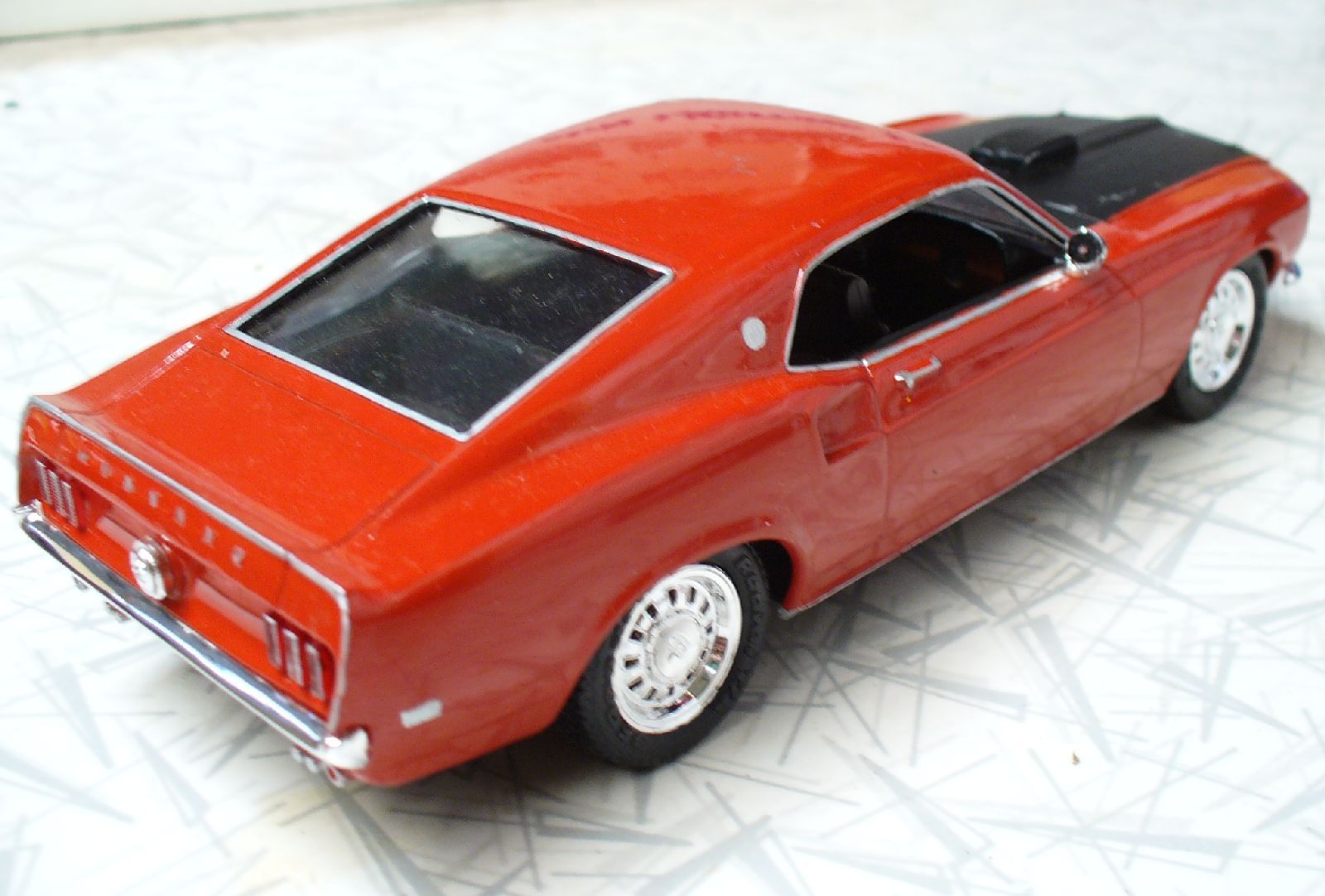 1969-1971 Ford Mustangs In Scale Form 3 69Mustangred.2