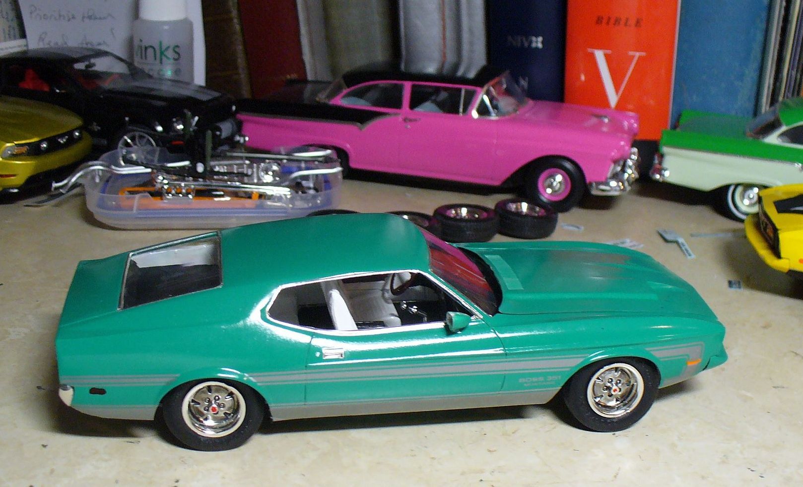 1969-1971 Ford Mustangs In Scale Form 13 71MustangG3