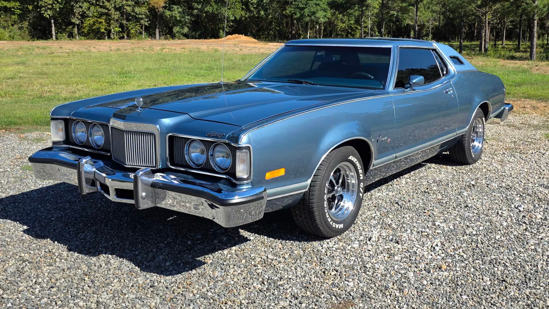 Ford's Gran Torino Elite and Mercury's Cougar XR-7: Ford Undercuts Mercury Again For 1974 3 Driver's front three-quarter image of 1974 Mercury Cougar XR-7
