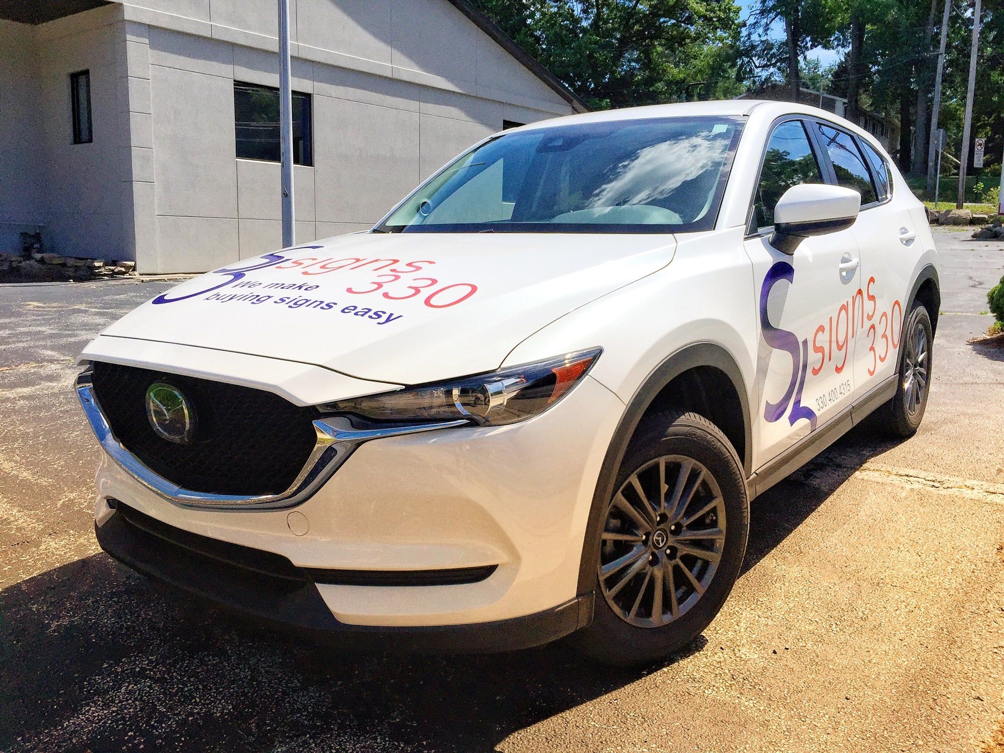 CX 3 as vehicle wrap