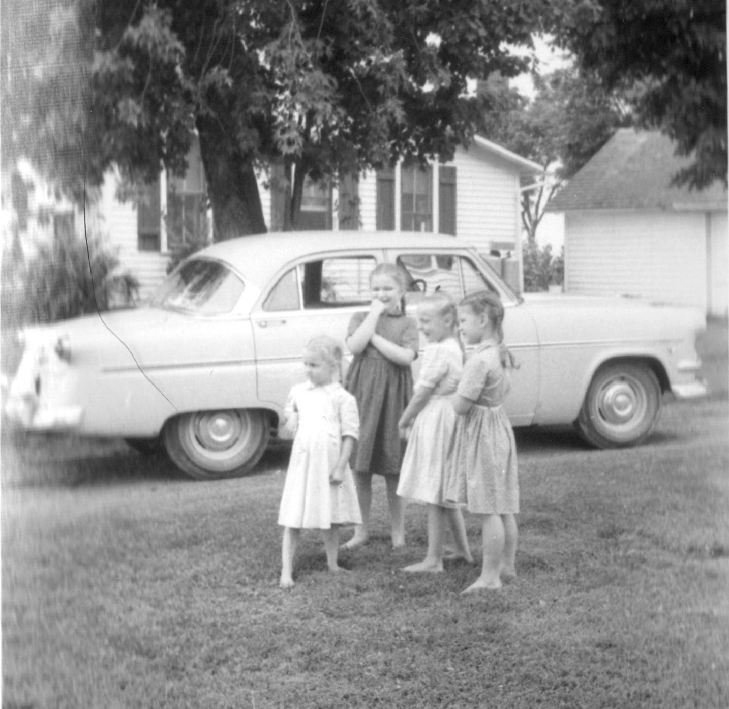 Auto-Biography: 1954 Ford Customline V8 - Our First Car; It Wasn't Exactly What I Was Hoping For 22 Ford at Millers