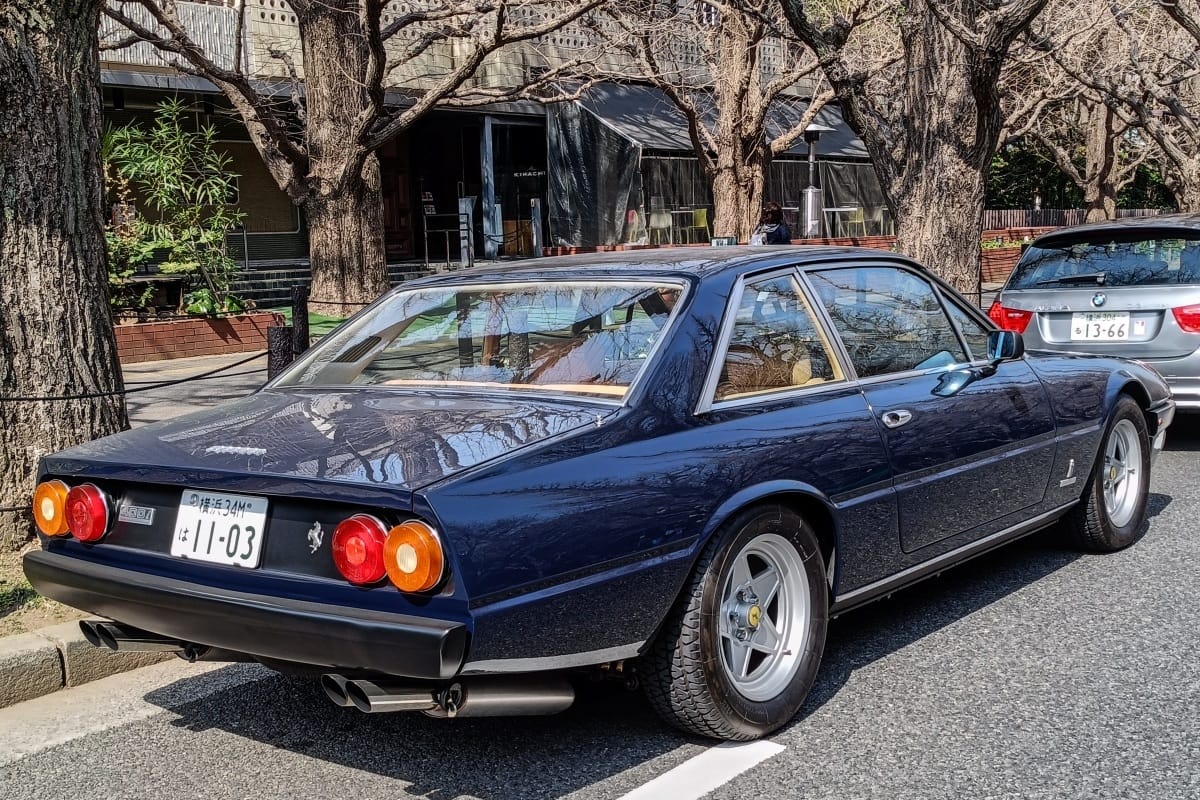 1981 Ferrari 400i – Tailored To Perfection 1 1981 Ferrari 400i parked by the curb in Tokyo