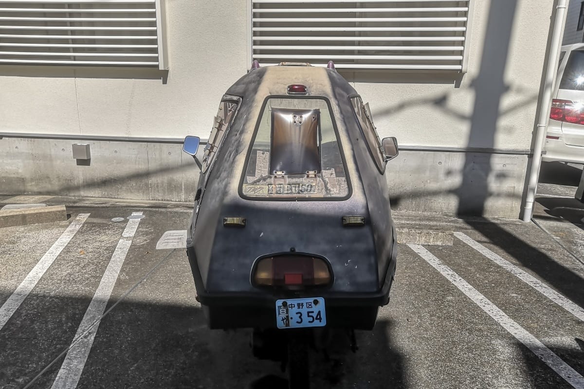 1984 Bubu 501 – Mitsuoka’s Mysterious Moped-Propelled Pyramid 7 IMG 20231013 103152 edited