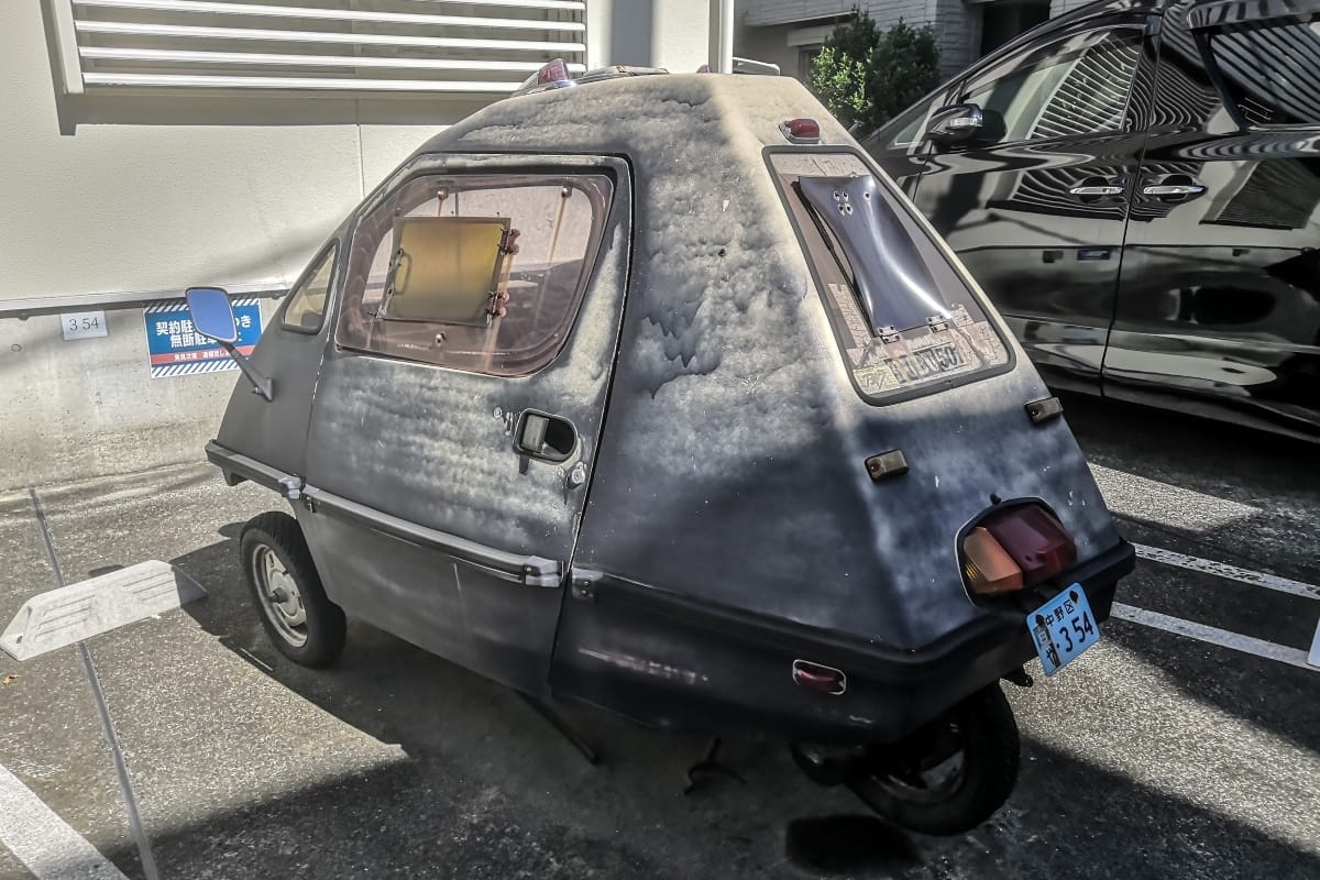 1984 Bubu 501 – Mitsuoka’s Mysterious Moped-Propelled Pyramid 2 IMG 20231013 103158 edited