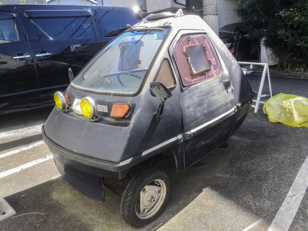 1984 Bubu 501 – Mitsuoka’s Mysterious Moped-Propelled Pyramid 1 IMG 20231013 103210 edited