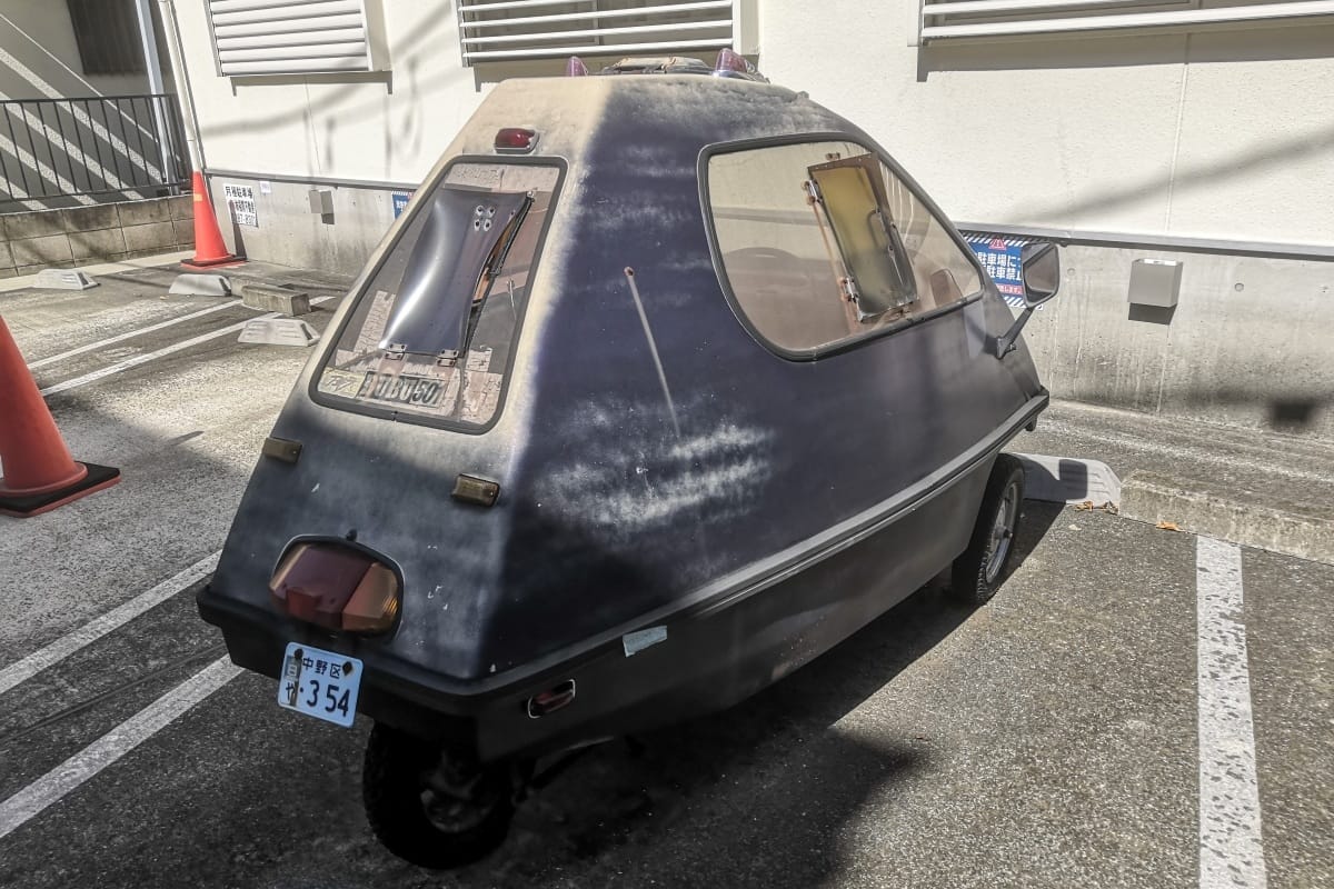1984 Bubu 501 – Mitsuoka’s Mysterious Moped-Propelled Pyramid 10 IMG 20231013 103329 edited