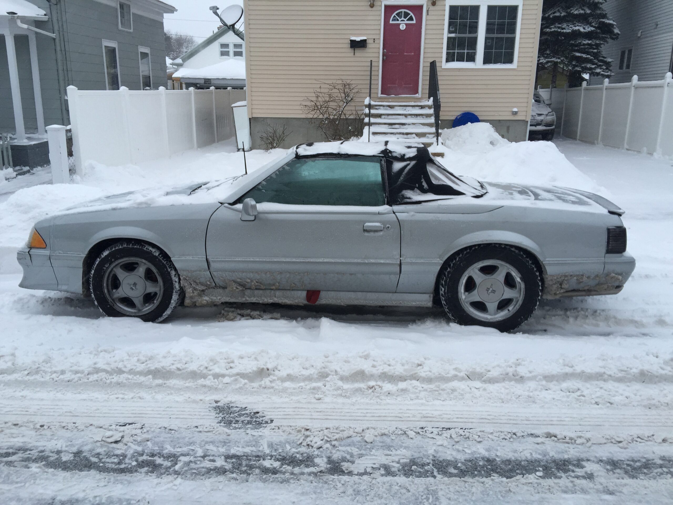Curbside Find: 1987-1990 ASC McLaren Mustang - Rare 'Stang Out For The Winter 1 IMG 5767 scaled