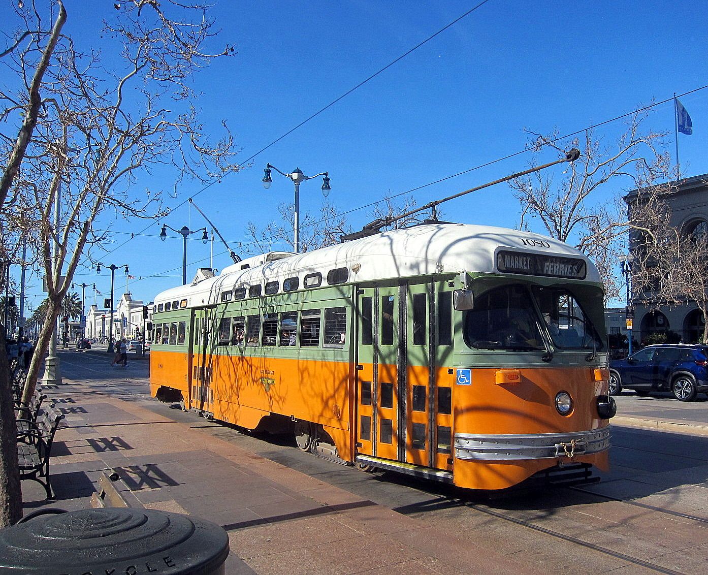 The Historic Streetcars That Still Roam San Francisco, Part 2 15 Muni 1080 01