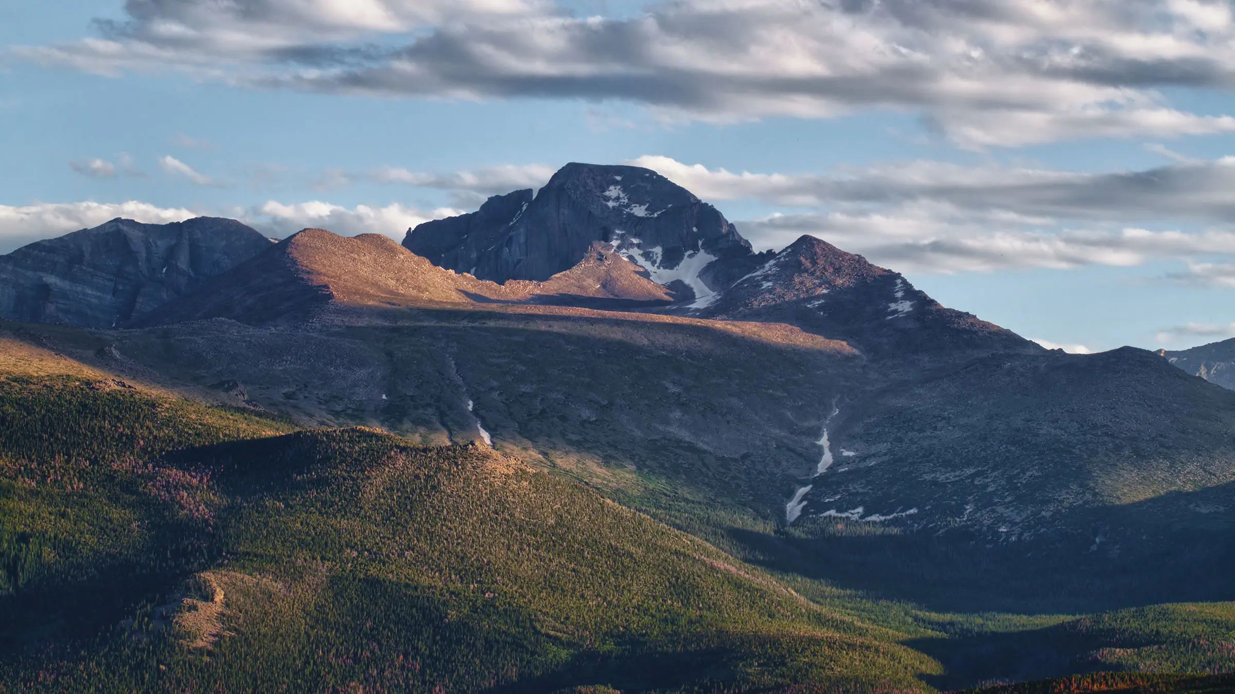 Auto-Biography: 1954 Ford Customline V8 - Our First Car; It Wasn't Exactly What I Was Hoping For 19 a Longs Peak seenfrom Moraine Park shutterstock 2400