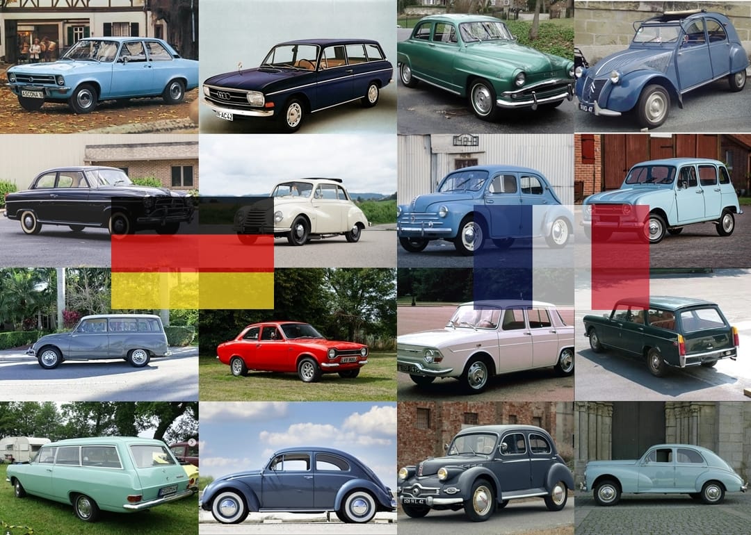Two-Door vs. Four-Door Cars - The Long-Running War Between Germany And France 1 a ascona tile horz flags
