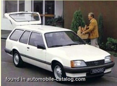 Two-Door vs. Four-Door Cars - The Long-Running War Between Germany And France 44 a rekord E2 wagon