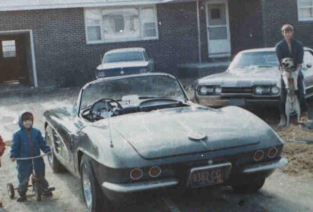My Dad's 1961 Corvette: Family Legend Parked Since 1976 2 corvetteatdens