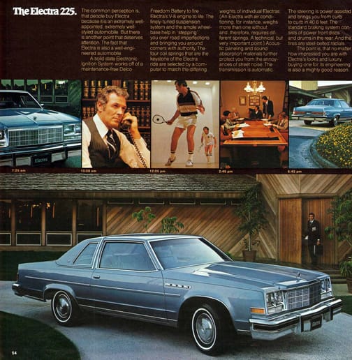 n 1979 Buick Full Line Prestige 54 55