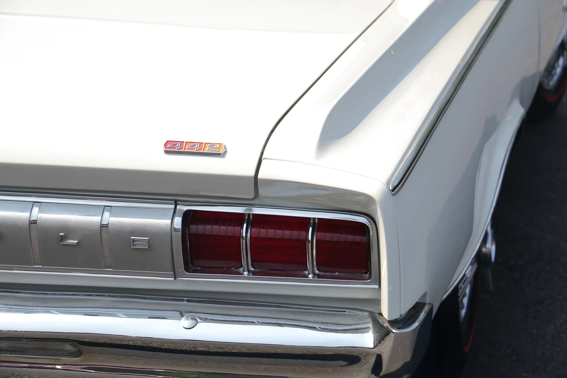 Right taillight of a 1964 Olds Cutlass