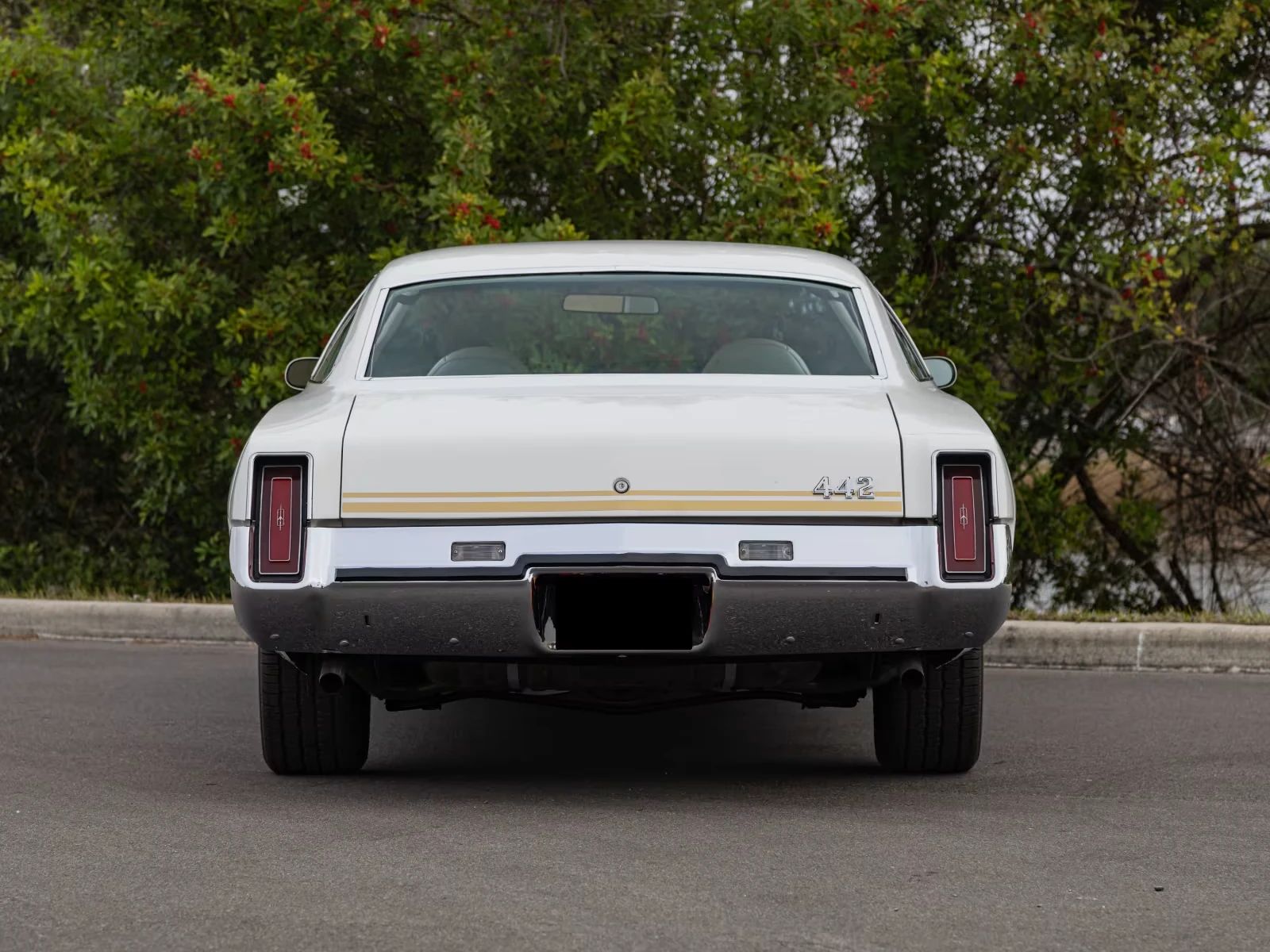 1973 Oldsmobile Cutlass S 4-4-2: What's In A Name (Or A Number?) 9 Rear view of a 1973 Oldsmobile Cutlass coupe