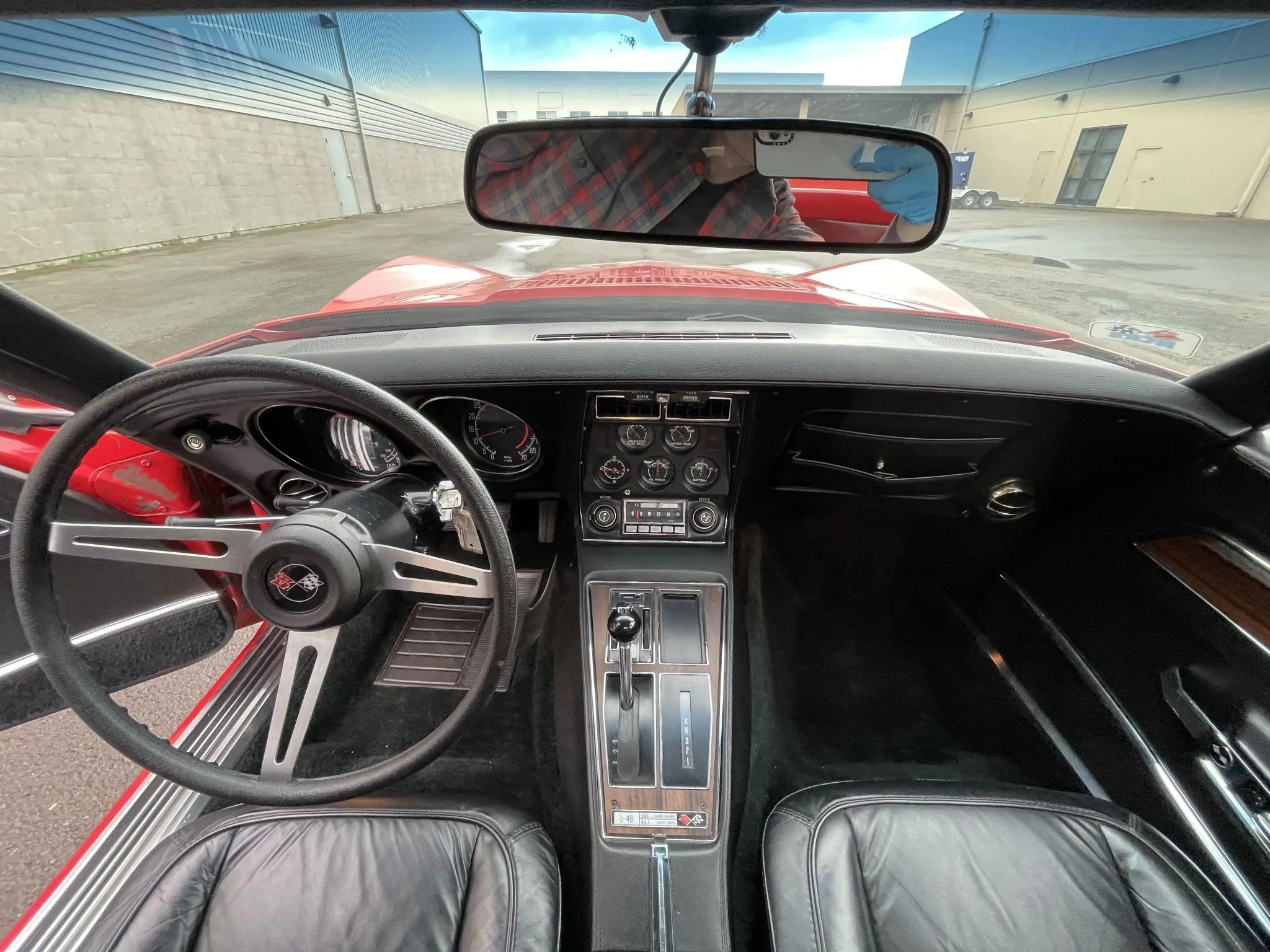 1975 Chevrolet Corvette L48 Convertible: Only 165 HP And Just 61 Miles On This Final-Year C3 Convertible 13 Dashboard of a 1975 Corvette convertible with the top down