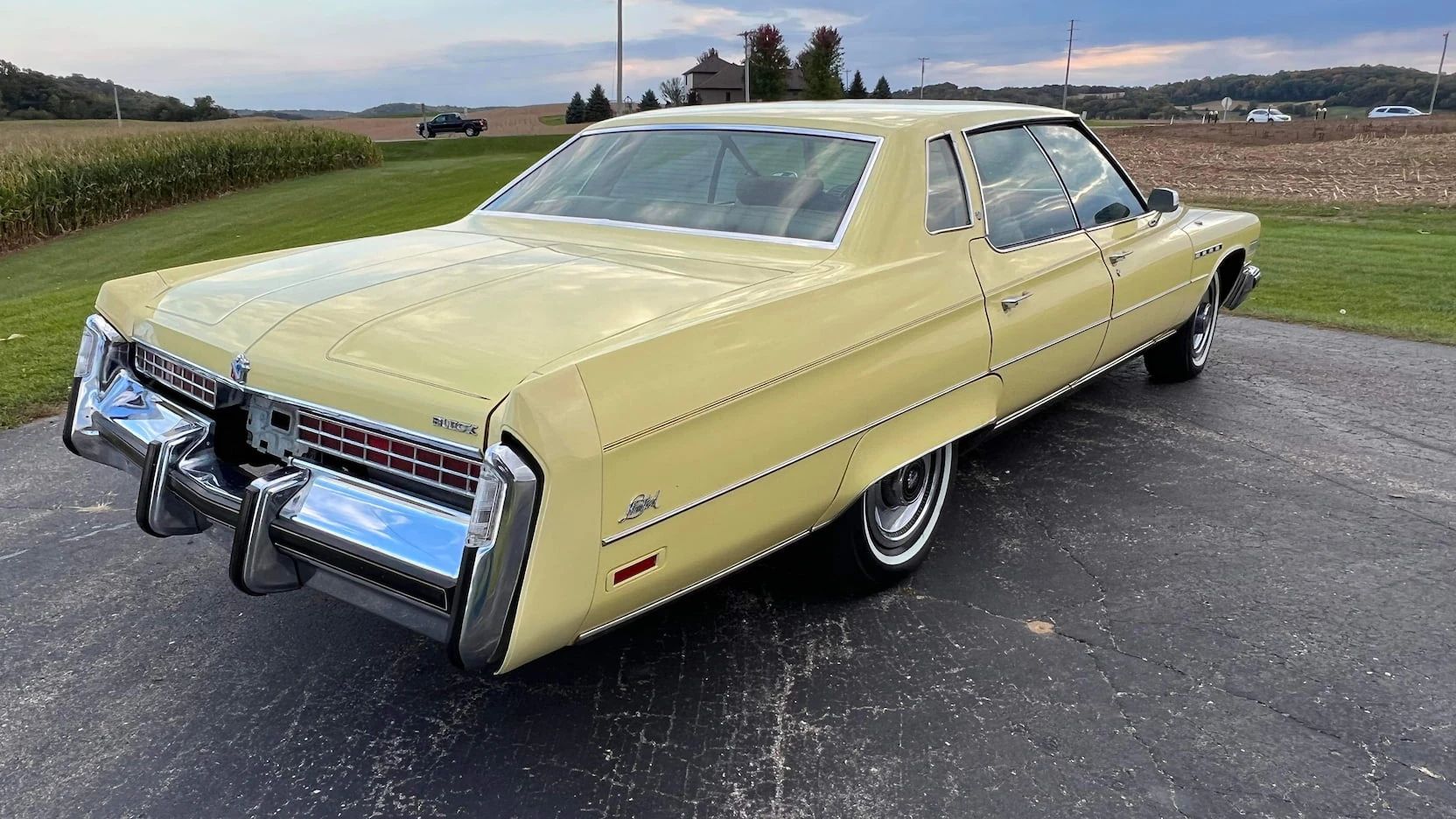 1976 Buick Electra Limited: The Last Buick 4-Door Hardtop Offered Excess In Moderation 13 Right rear 3q view of a 1976 Buick four-door hardtop