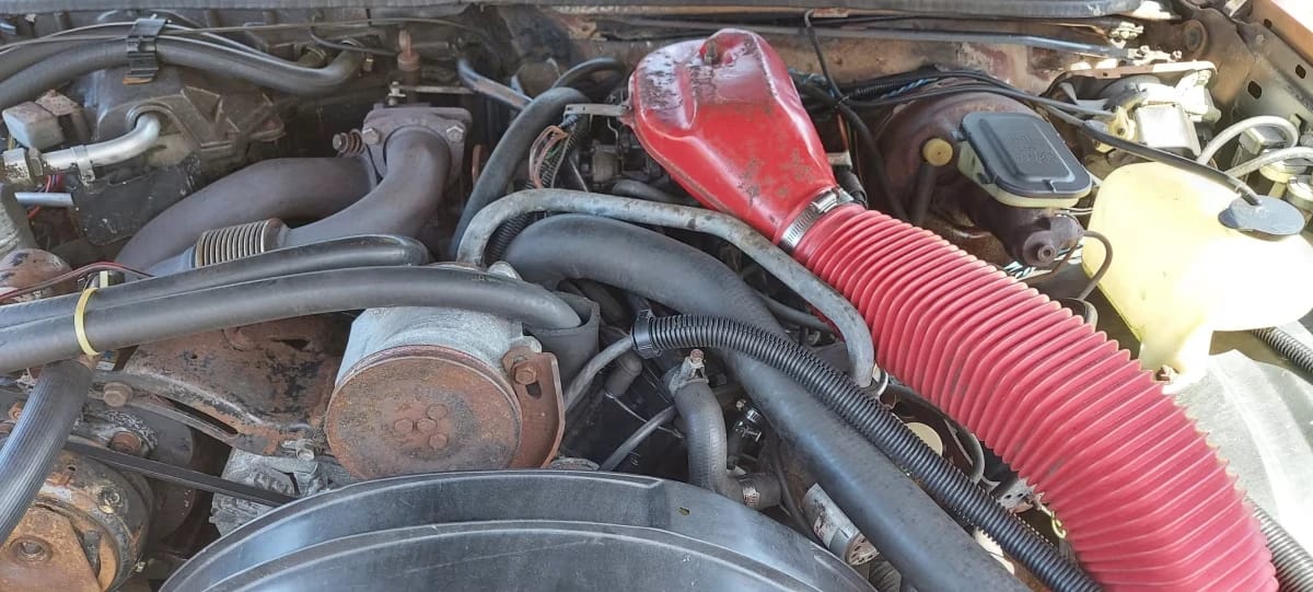 Buick turbo V-6 engine