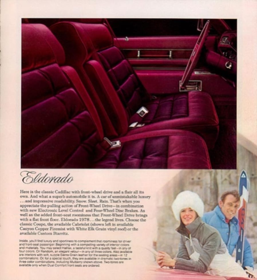 1978 Cadillac Eldorado Biarritz – Both Sides Now 4 1978 Cadillac Eldorado brochure pages as sourced from www.oldcarbrochures.org.