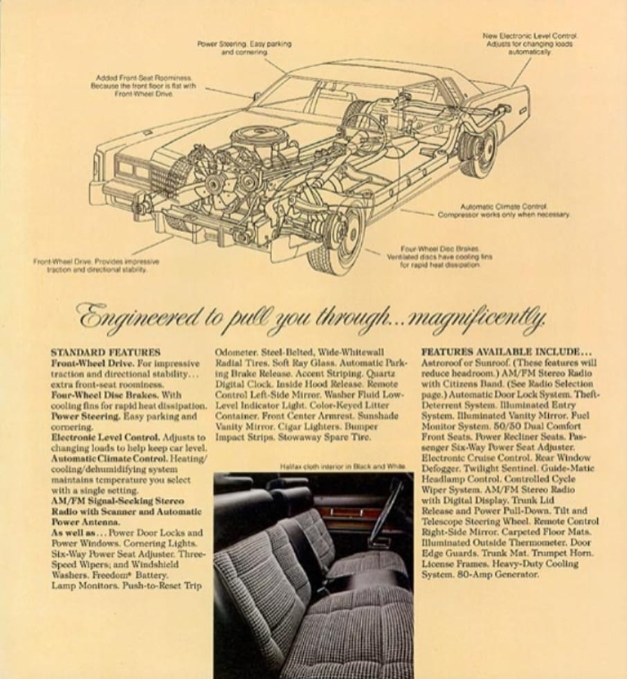 1978 Cadillac Eldorado Biarritz – Both Sides Now 7 1978 Cadillac Eldorado brochure pages as sourced from www.oldcarbrochures.org.