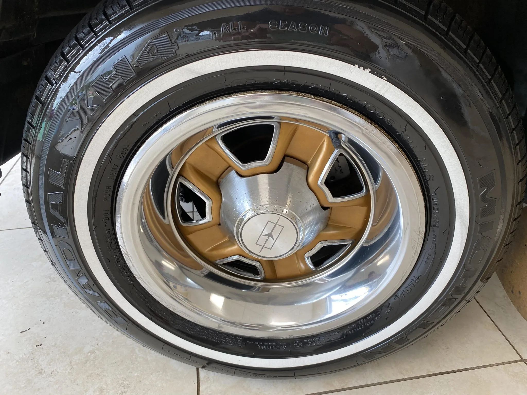 1978 Oldsmobile Holiday 88 Coupe: A Rare B-Body Olds With Bucket Seats And Center Console 11 Color-keyed wheel with whitewall tire on a 1978 Olds 88