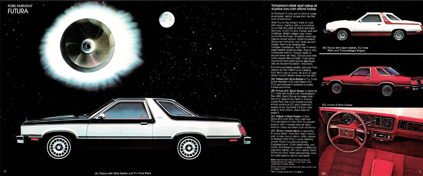 1980 Ford Catalog Photography: Making The Most Mundane Rides Look Sublime 8 1980 Ford Fairmont Futura in driver's side profile