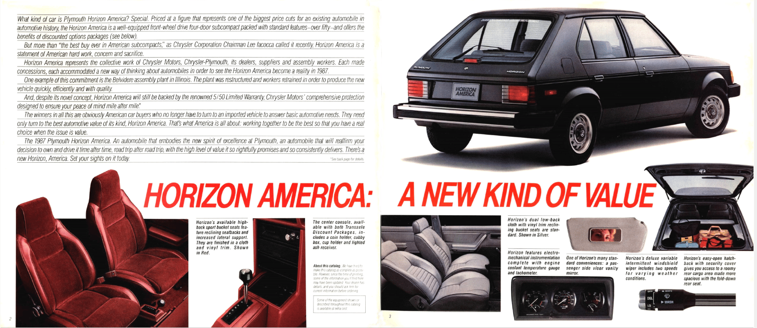 Horizon America A New Kind of Value