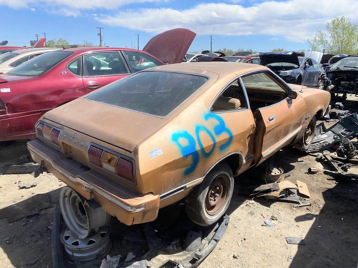 Junkyard Classic: 1974 Ford Mustang II 2+2 - Serial #491, A First Production Day Car? 3 First day production 1974 Mustang II
