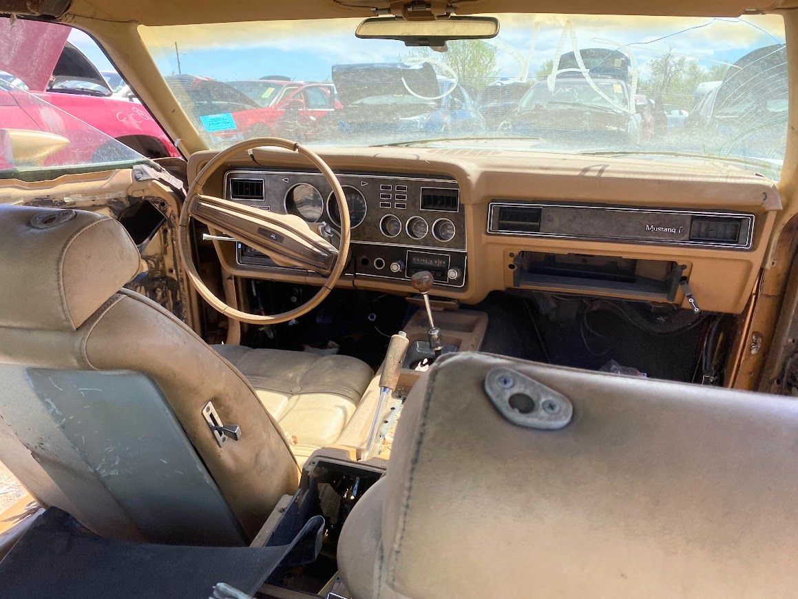 Junkyard Classic: 1974 Ford Mustang II 2+2 - Serial #491, A First Production Day Car? 19 First day production 1974 Mustang II