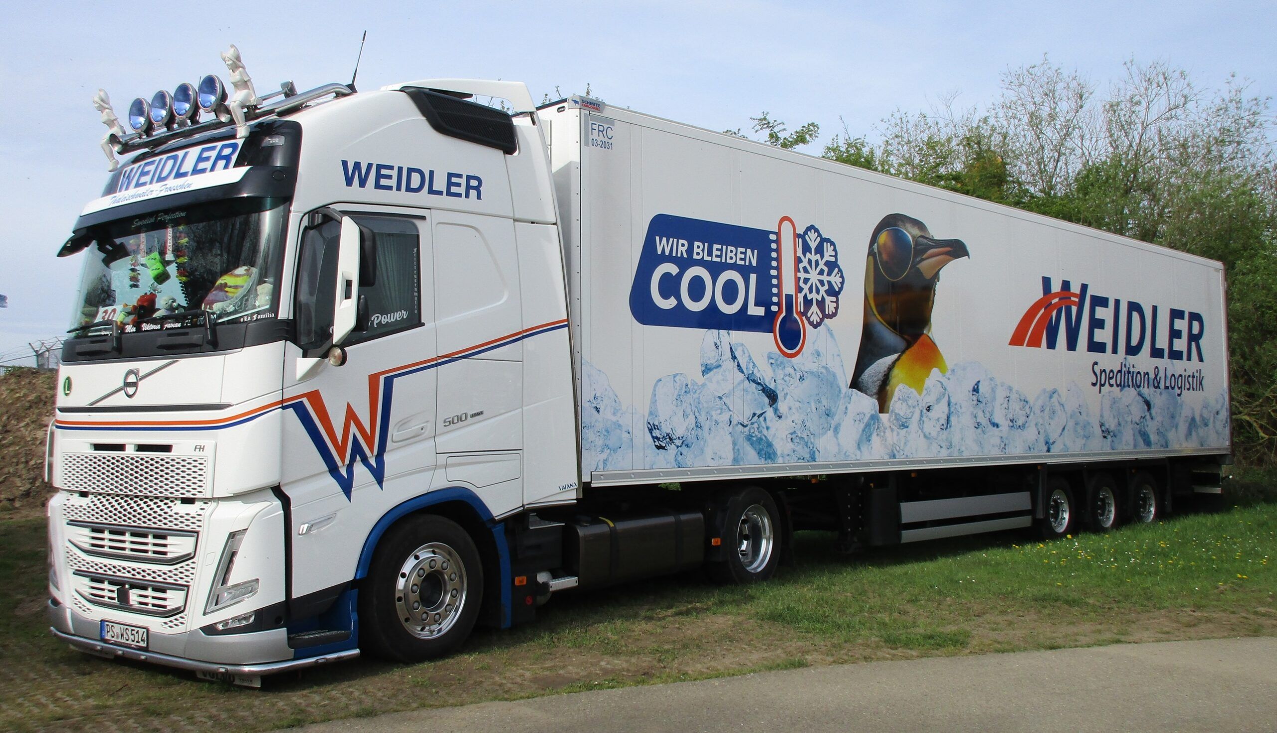 Weidler - Volvo FH 500 4x2 tractor with Schmitz Cargobull semi-trailer - 1